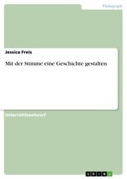 Cover von Mit der Stimme eine Geschichte gestalten