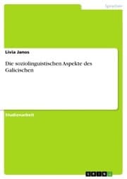Cover von Die soziolinguistischen Aspekte des Galicischen