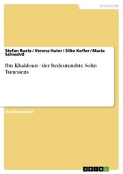 Cover von Ibn Khaldoun - der bedeutendste Sohn Tunesiens