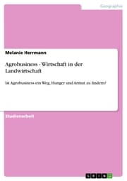 Cover von Agrobusiness - Wirtschaft in der Landwirtschaft
