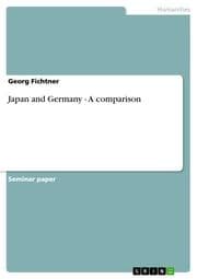 Cover von Japan and Germany - A comparison