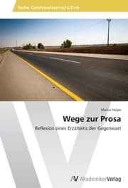 Cover von Wege zur Prosa