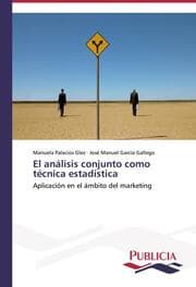 Cover von El análisis conjunto como técnica estadística