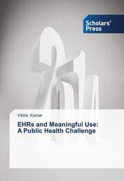 Cover von EHRs and Meaningful Use: A Public Health Challenge