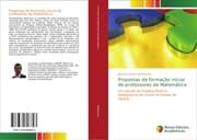 Cover von Propostas de formação inicial de professores de Matemática