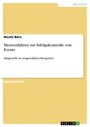 Cover von Messverfahren zur Erfolgskontrolle von Events