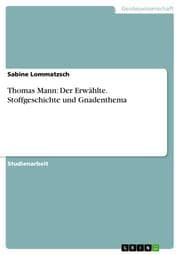 Cover von Thomas Mann: Der Erwählte