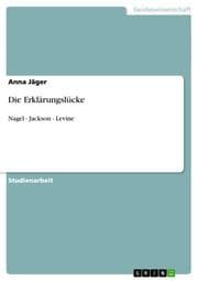 Cover von Die Erklärungslücke