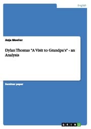 Cover von Dylan Thomas 'A Visit to Grandpa's' - an Analysis