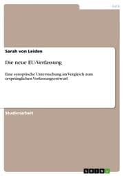 Cover von Die neue EU-Verfassung
