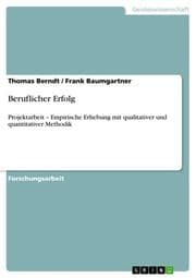 Cover von Beruflicher Erfolg