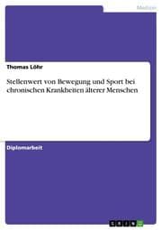 Cover von Stellenwert von Bewegung und Sport bei chronischen Krankheiten älterer Menschen