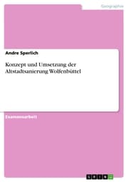 Cover von Konzept und Umsetzung der Altstadtsanierung Wolfenbüttel