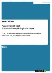 Cover von Wissenschaft und Wissenschaftsgläubigkeit/-angst