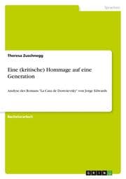 Cover von Eine (kritische) Hommage auf eine Generation