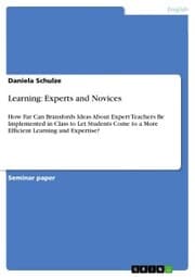 Cover von Learning: Experts and Novices
