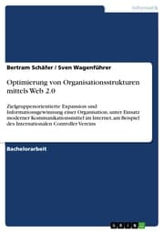 Cover von Optimierung von Organisationsstrukturen mittels Web 2.0