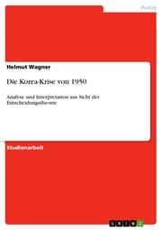 Cover von Die Korea-Krise von 1950