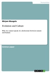 Cover von Evolution and Culture