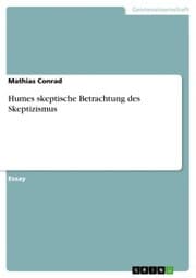 Cover von Humes skeptische Betrachtung des Skeptizismus