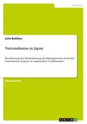 Cover von Nationalismus in Japan