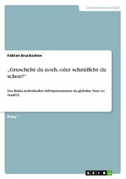 Cover von Gruschelst du noch, oder schnüffelst du schon?