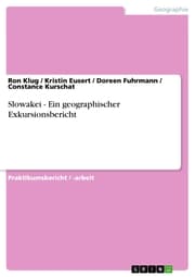 Cover von Slowakei - Ein geographischer Exkursionsbericht