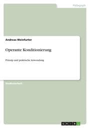 Cover von Operante Konditionierung