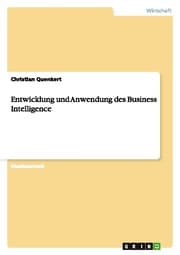 Cover von Entwicklung und Anwendung des Business Intelligence
