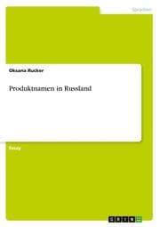 Cover von Produktnamen in Russland