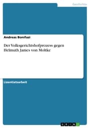 Cover von Der Volksgerichtshofprozess gegen Helmuth James von Moltke