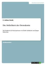 Cover von Die Sittlichkeit der Demokratie