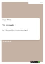 Cover von Uti possidetis
