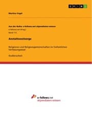 Cover von Anstaltsseelsorge