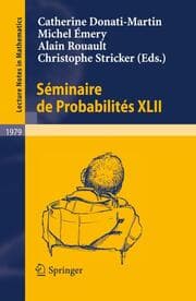 Cover von Séminaire de Probabilités XLII