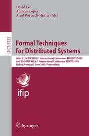 Cover von Formal Techniques for Distributed Systems