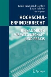 Cover von Hochschulerfinderrecht