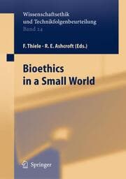 Cover von Bioethics in a Small World