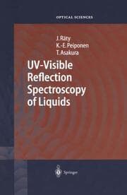 Cover von UV-Visible Reflection Spectroscopy of Liquids