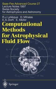 Cover von Computational Methods for Astrophysical Fluid Flow