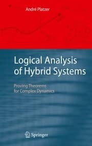 Cover von Logical Analysis of Hybrid Systems