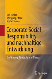 Cover von Corporate Social Responsibility und nachhaltige Entwicklung