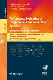 Cover von Performance Evaluation of Computer and Communication Systems.Milestones and Future Challenges