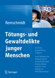 Cover von Tötungs- und Gewaltdelikte junger Menschen