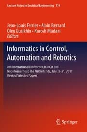 Cover von Informatics in Control, Automation and Robotics