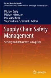 Cover von Supply Chain Safety Management