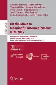 Cover von On the Move to Meaningful Internet Systems: OTM 2012