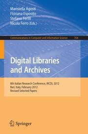 Cover von Digital Libraries and Archives