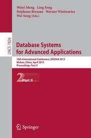 Cover von Database Systems for Advanced Applications