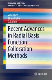 Cover von Recent Advances on Radial Basis Function Collocation Methods